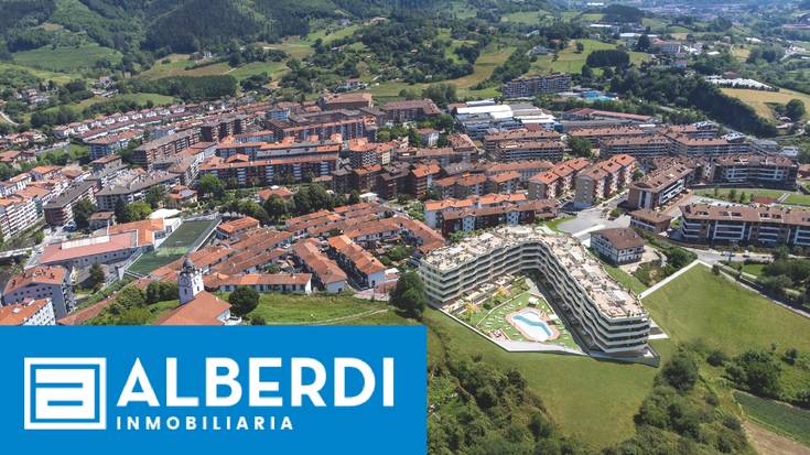 Alberdi Inmobiliaria: Izar Jai bizigunea, obrak aurrera doaz